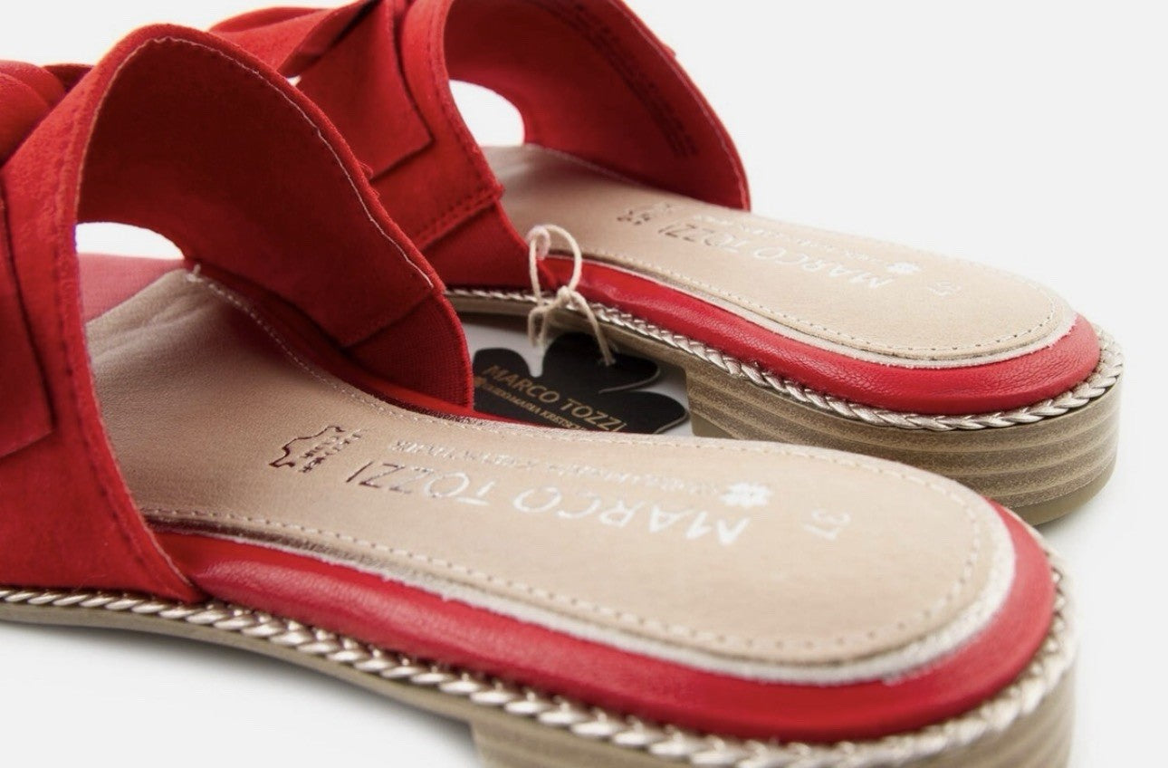 MARCO TOZZI Damen Pantolette Gr. 37 Slipper  Sandale Sandalette