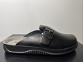 Rohde Herren Leder Clog Gr. 39 Soltau Hausschuhe 1970-90 Pantolette