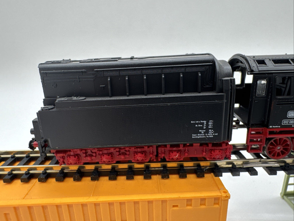 Fleischmann N piccolo 7171 Dampflok BR 012 081-6 Schlepptenderlok Öltender #311