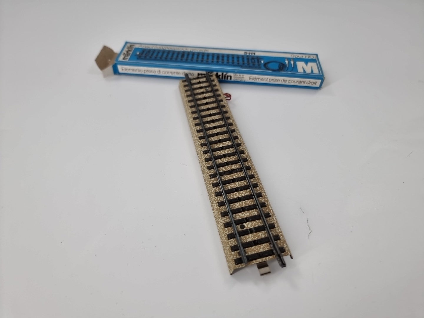 Märklin 5111 M-Gleis gerade Anschlussgleis in OVP