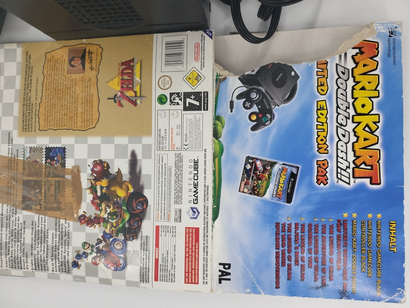 Nintendo Gamecube Mario Kart Double Dash Ohne Spiel in Ovp