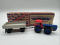 VEB Berlinplast 1:87 Dieseltraktor D4K mit Hänger E5-2