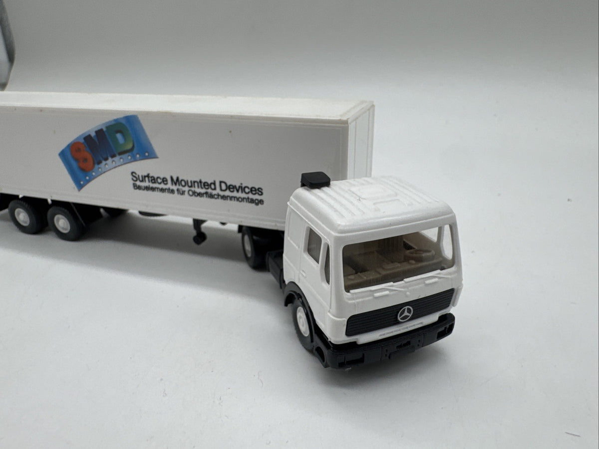 1:87 (H0)  Wiking 542/12 Mercedes-Benz 1644 S Koffer-Sattelzug  / Siemens #630