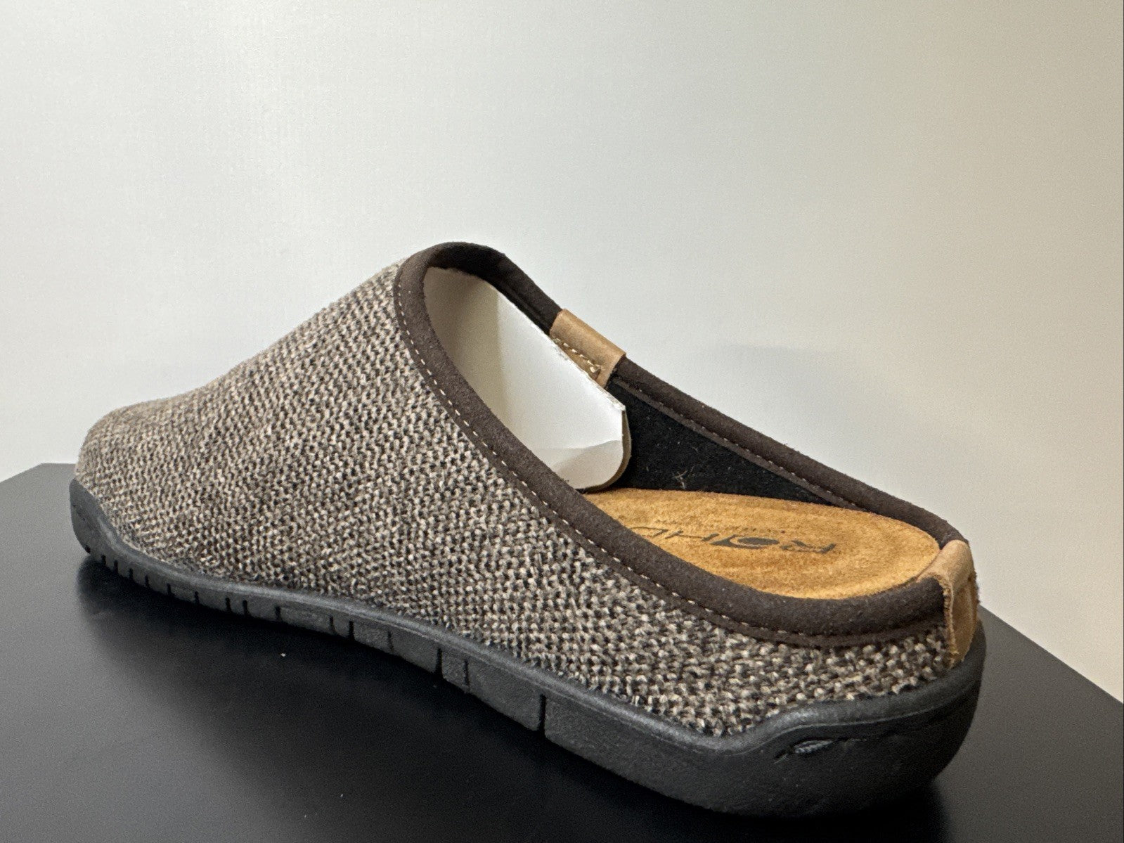 Rohde Herren Filz Pantolette Gr. 40 Earth Pantoffel 6652