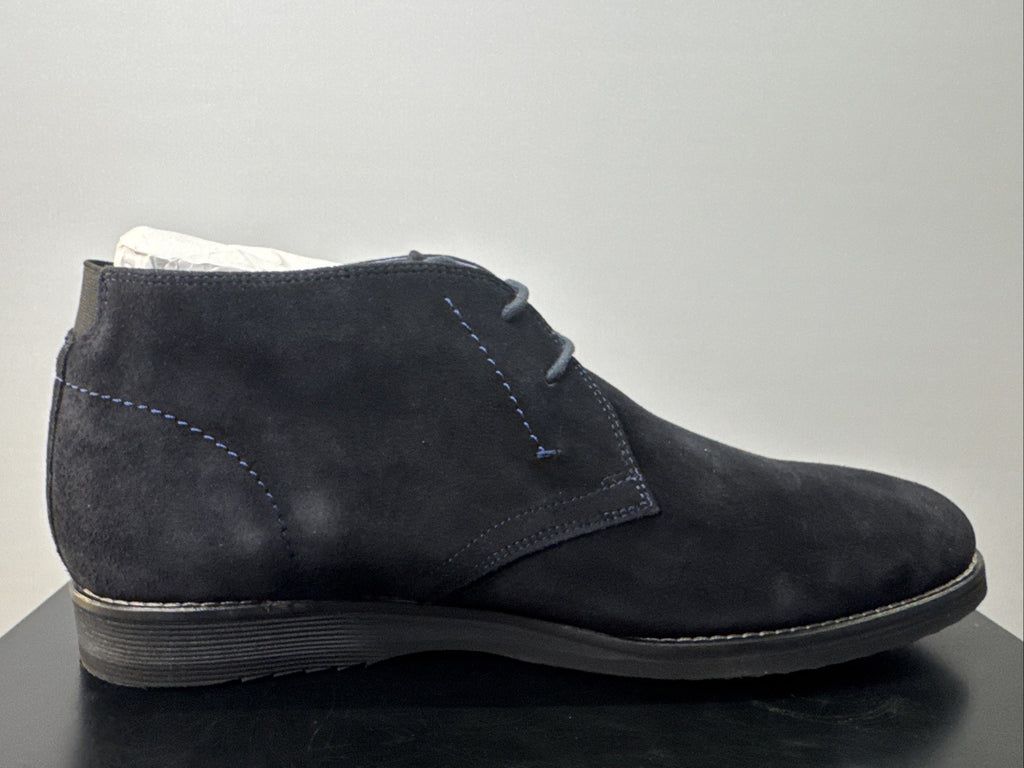 Quintero-703 by SIOUX  Herren Derbys Schnürschuh Indaco Blau Gr. 44,5 / 10,5