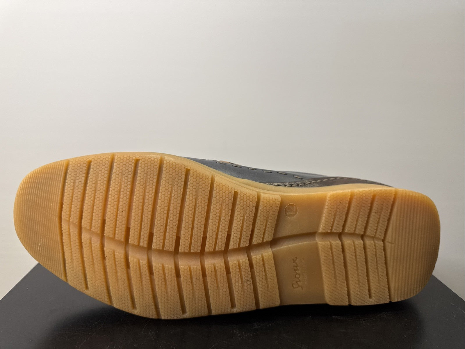 Sioux Hajoko-707 Herrenschuhe Gr. 40/6,5 Slipper Blau Leder