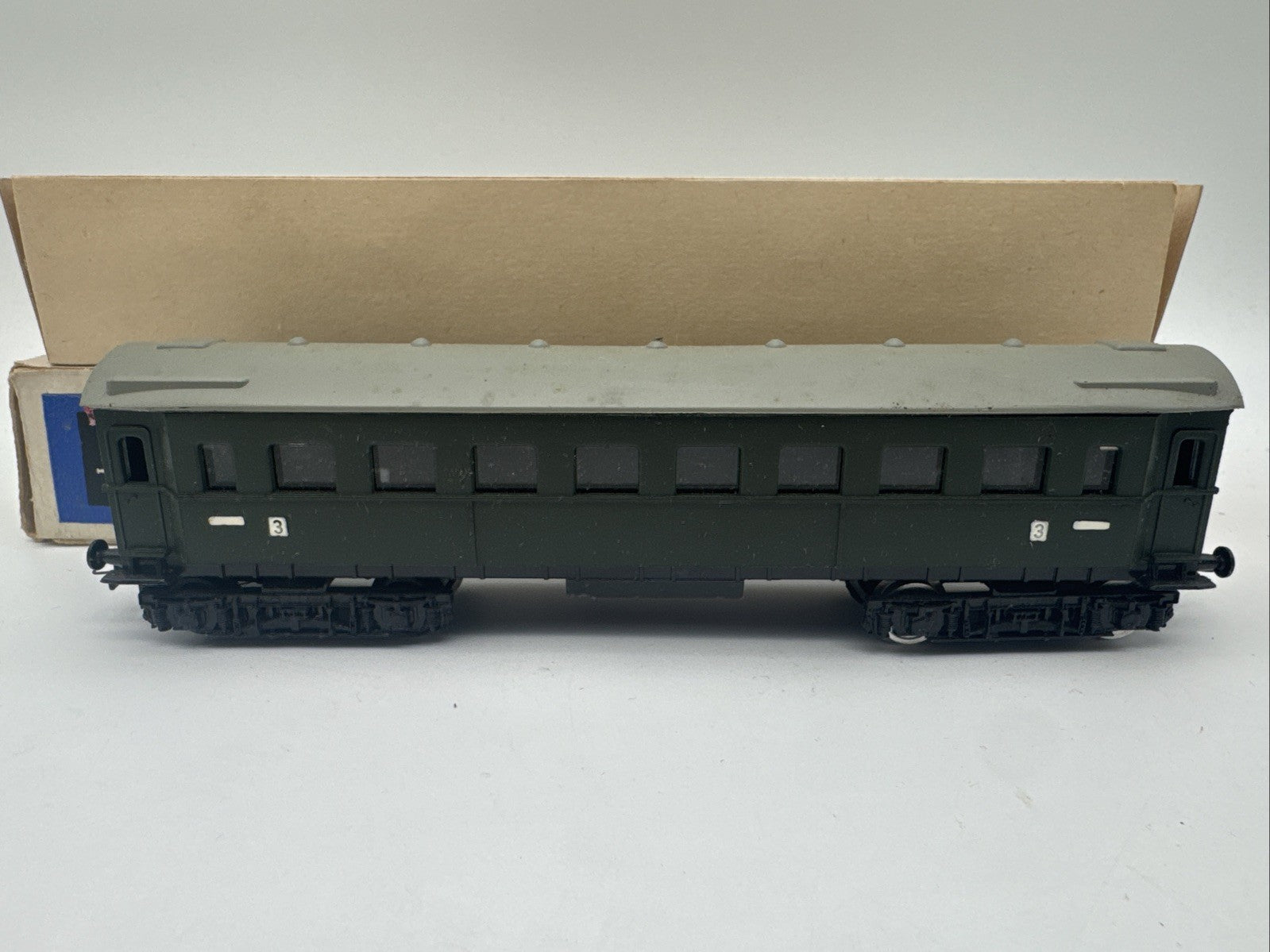 Schicht D-Zug Wagen 31/624 In OVP Beleuchtet 