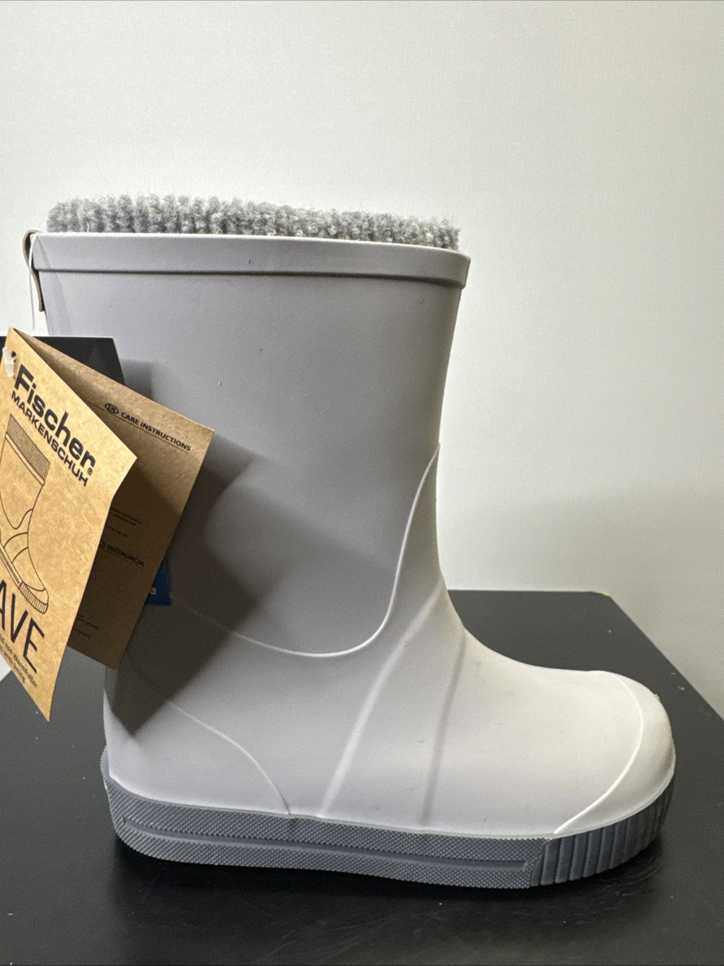 Fischer Gummistiefel Kinder Gr. 34 Gefüttert