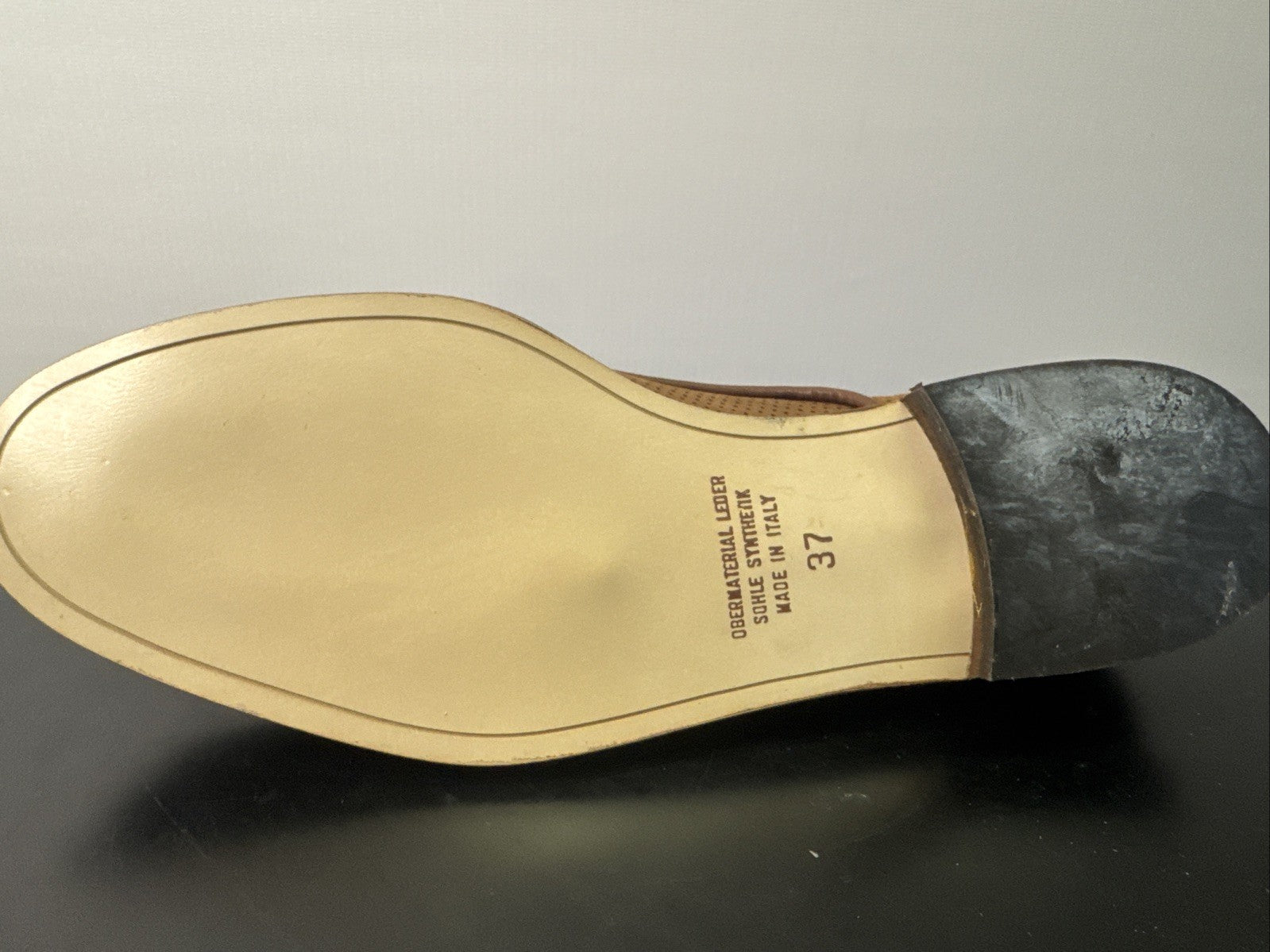Firetti Damenschuh Gr. 37 Halbschuh Leder Braun