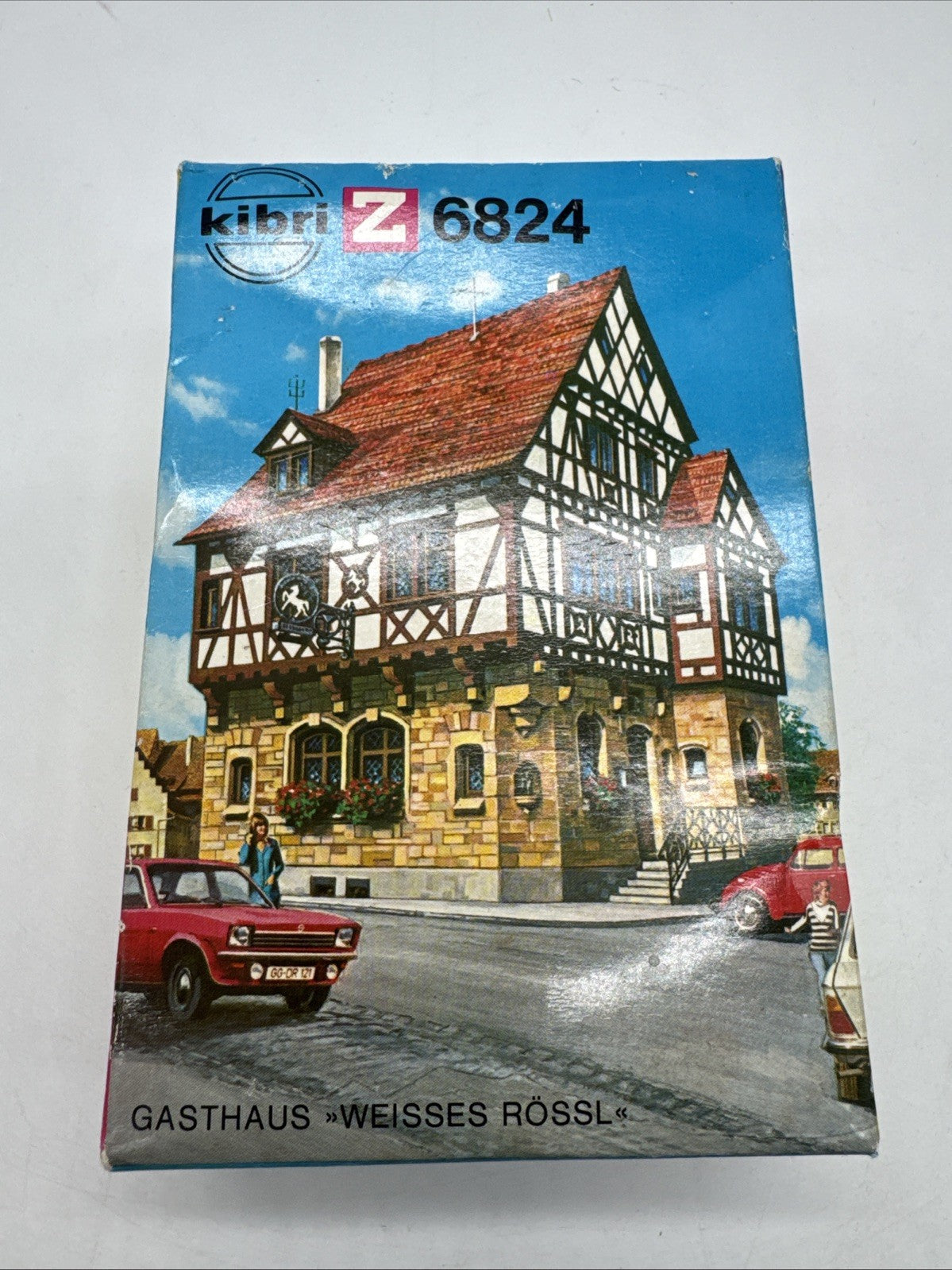 Kibri Z 6824 Hotel Zum weißen Ross 1:220 Restaurant Weincastell  OVP Neu