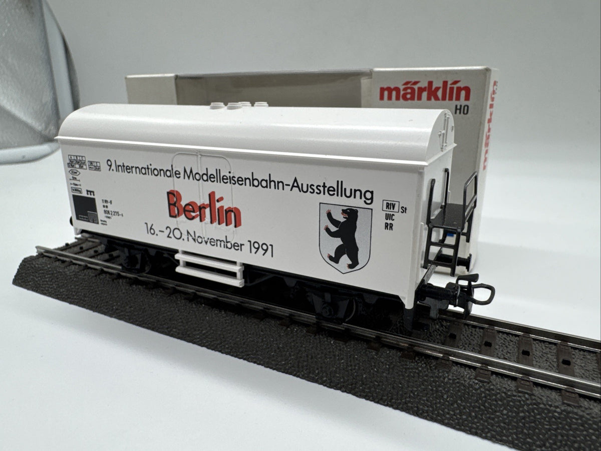 MÄRKLIN H0 Kühlwagen Modellbahnausstellung Berlin 1991  4830 #32