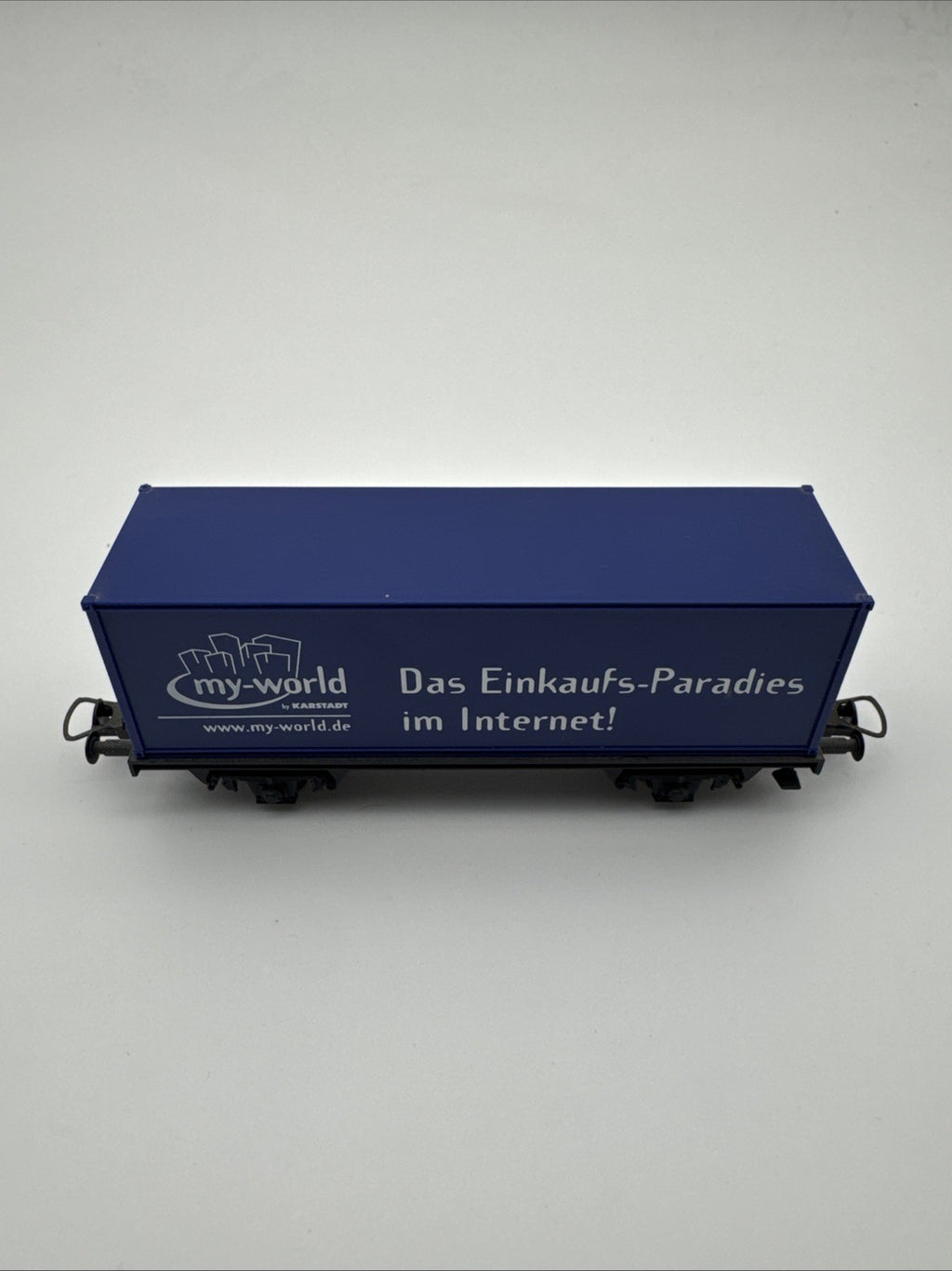 SK19/5] ROCO H0 Sondermodell Karstadt "my-world.de" Containerwagen