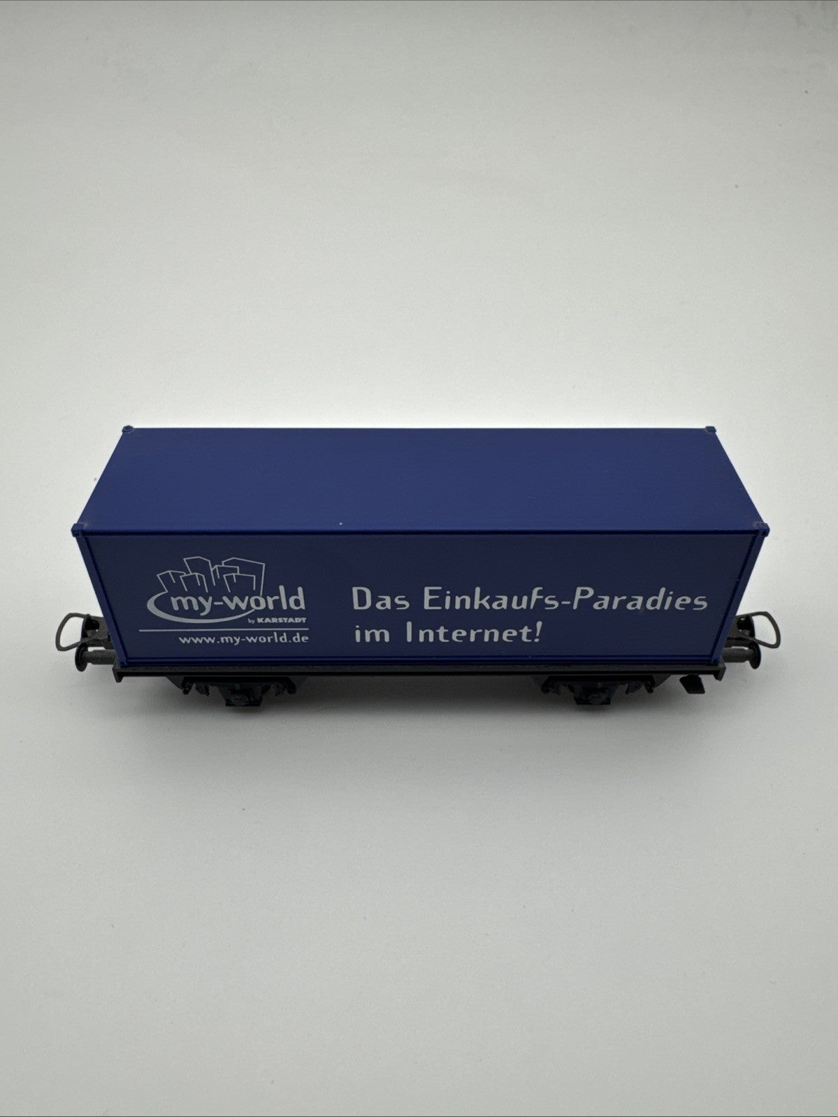 SK19/5] ROCO H0 Sondermodell Karstadt "my-world.de" Containerwagen