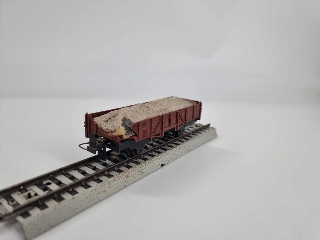 Trix Express 3451 H0 Güterwagen Niederbordwagen DB Linz 6074