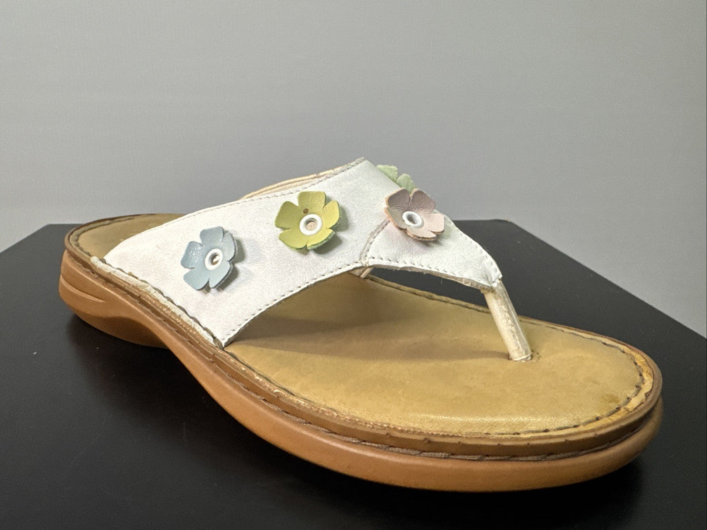 Rieker Sandale Gr. 36 Leder Slip On