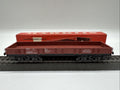 Märklin 4514 H0 DB Niederbordwagen Rlmms 4-achsig rot z.B.  OVP #144