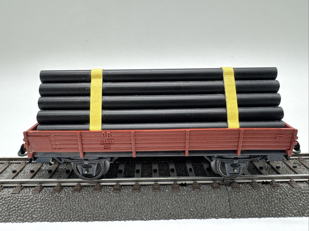 Märklin 4503 H0 Niederbordwagen 464 637 Mit Ladung DB #402