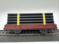 Märklin 4503 H0 Niederbordwagen 464 637 Mit Ladung DB #402