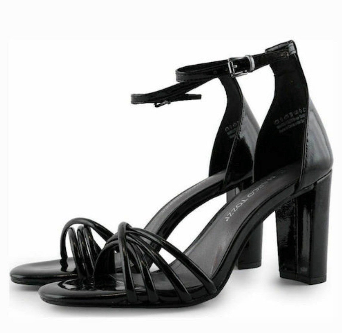Marco Tozzi Sandalette Gr. 36 Pumps Schwarz 