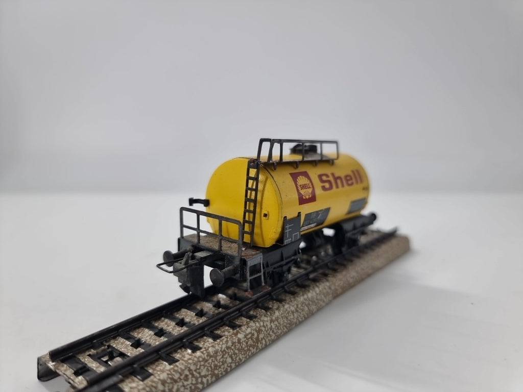Trix Express 3427 Spur H0 Kesselwagen SHELL, DB,Blech
