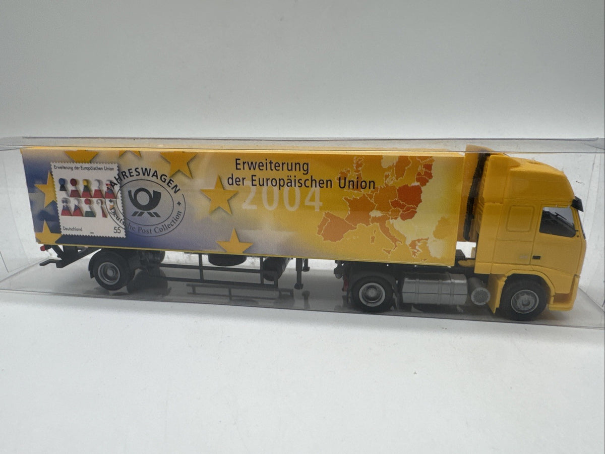 AWM H0 010499 Volvo Globetrotter XL Sattelzug Deutsche Post Jahreswagen #603