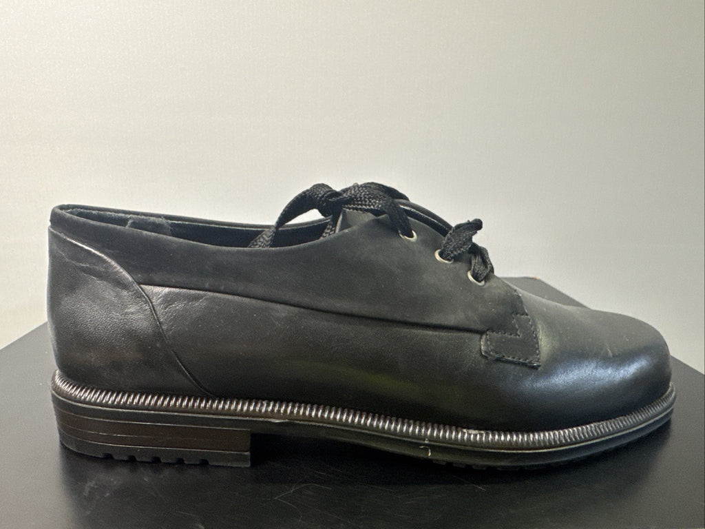 Firetti Damenschuh Gr. 36 Halbschuh Leder Schwarz 