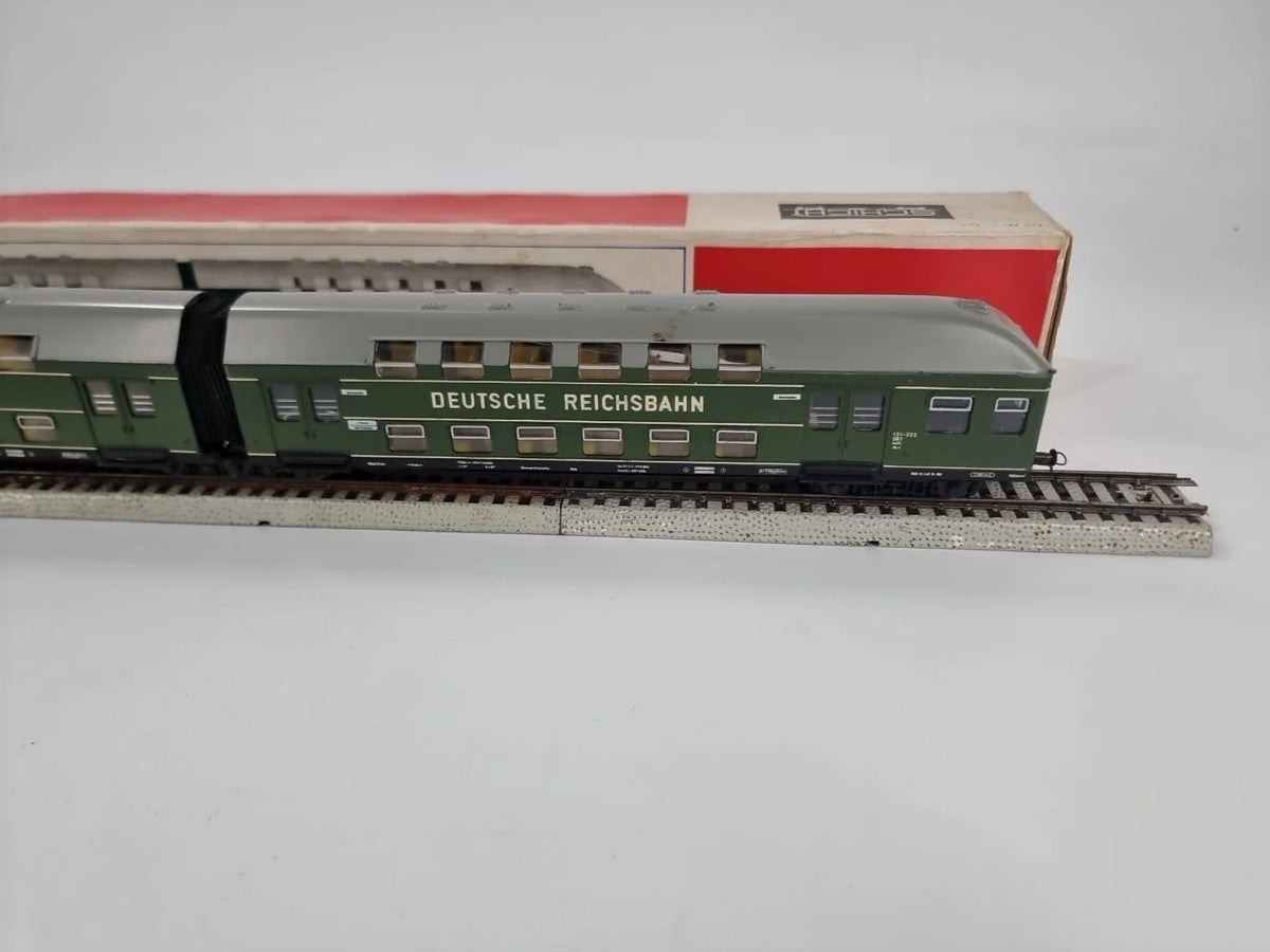 Schicht VEB H0 5452531/426/46 Doppelstockzug Mittelteil 2Tlg OVP