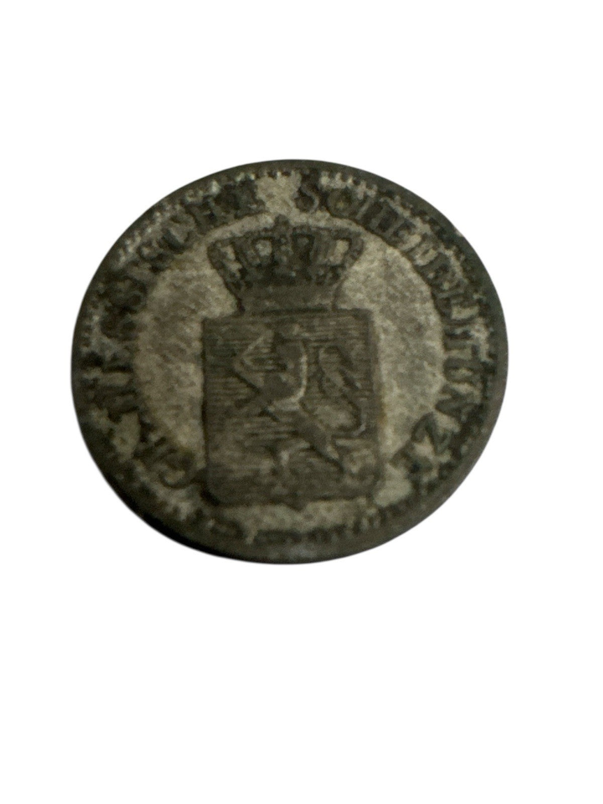 Altdeutschland - Hessen-Darmstadt 1 Kreuzer 1858 Silber 0.83g, ø 14mm