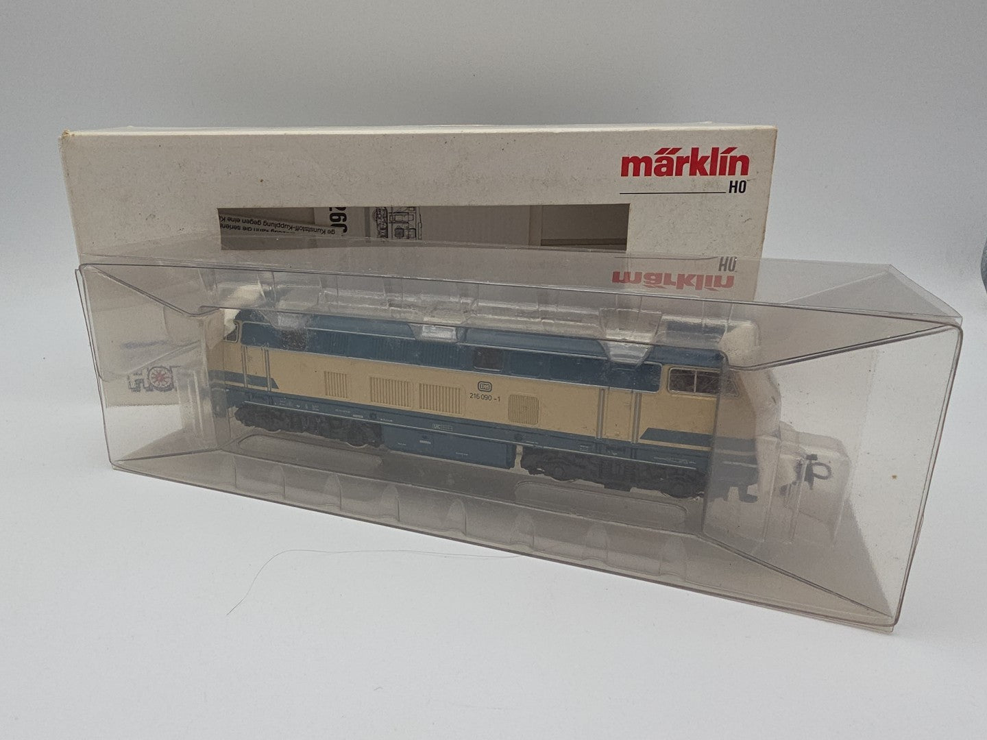 Märklin H0 3074 Diesellok BR216 090-1, DB, DC, Licht, NEM, NEU in OVP #56086