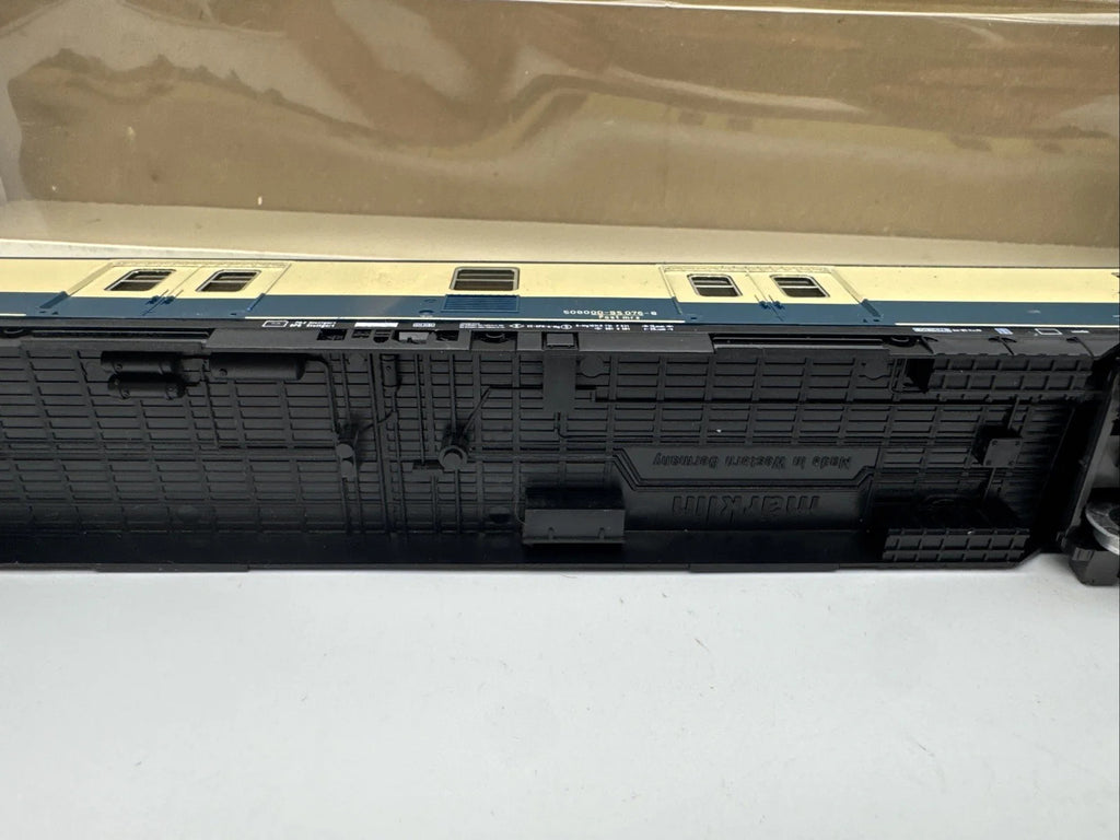 Märklin H0 AC 4157 Bahnpostwagen / Post mrz / DB / OVP blau Top Zustand