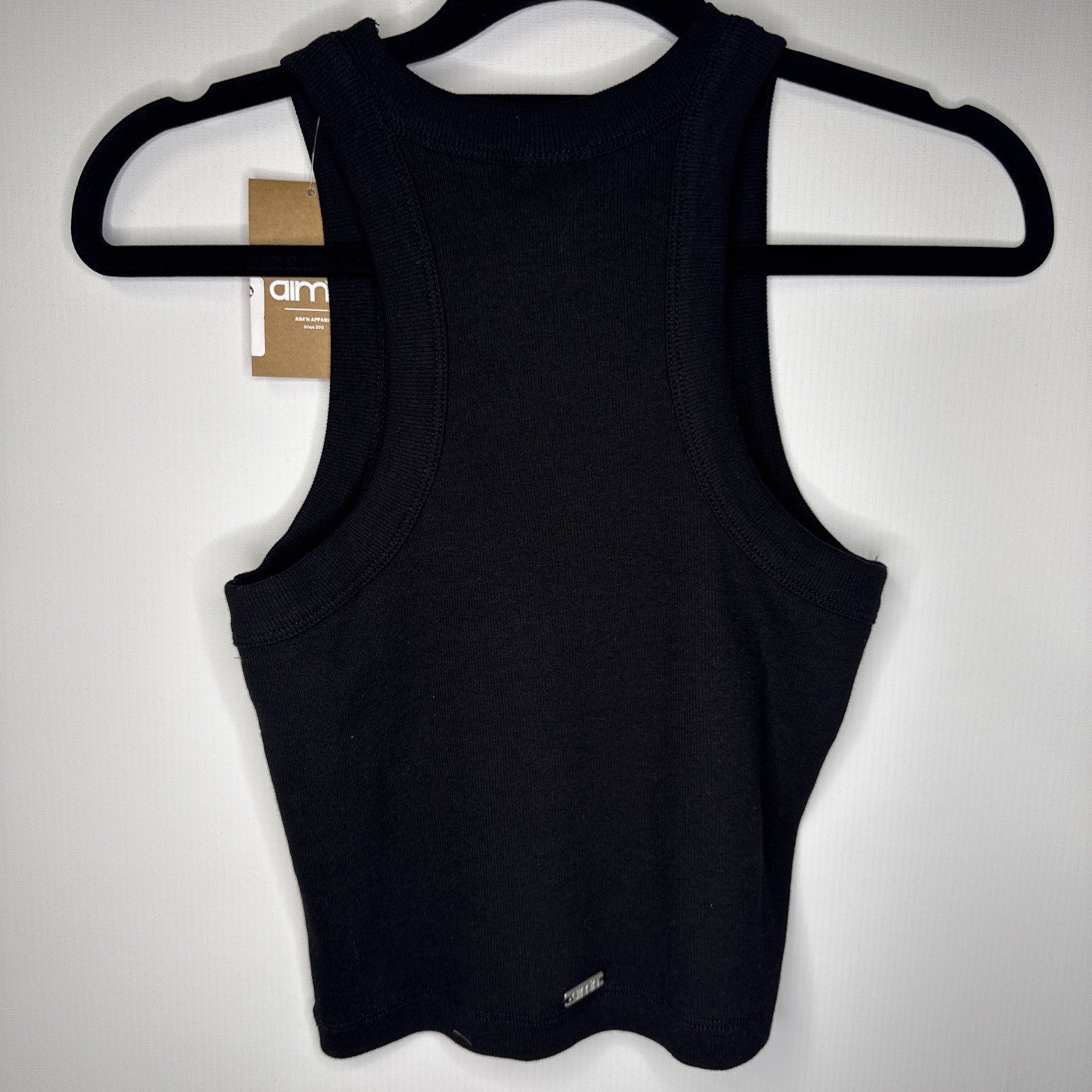 Aim‘n Top Damen Bauchfrei Gr. XL Ribbed Tank Top