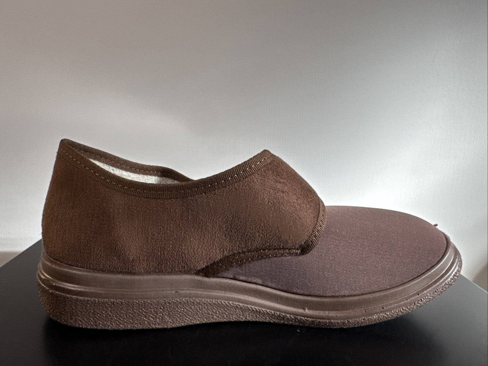 Fischer Markenschuh Herren Pantoffel Gr. 38 Halbschuh Braun