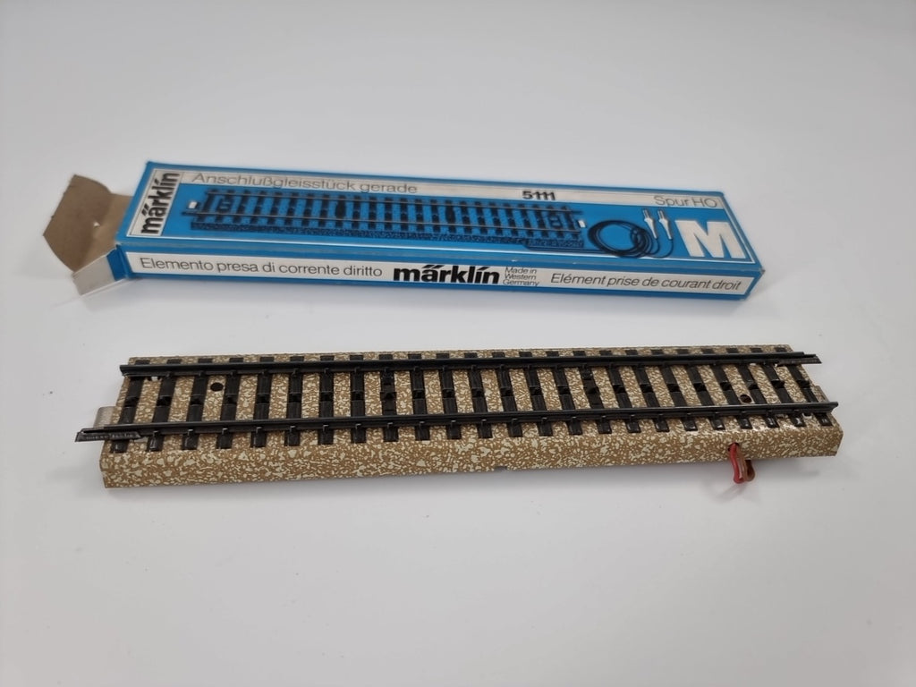Märklin 5111 M-Gleis gerade Anschlussgleis in OVP