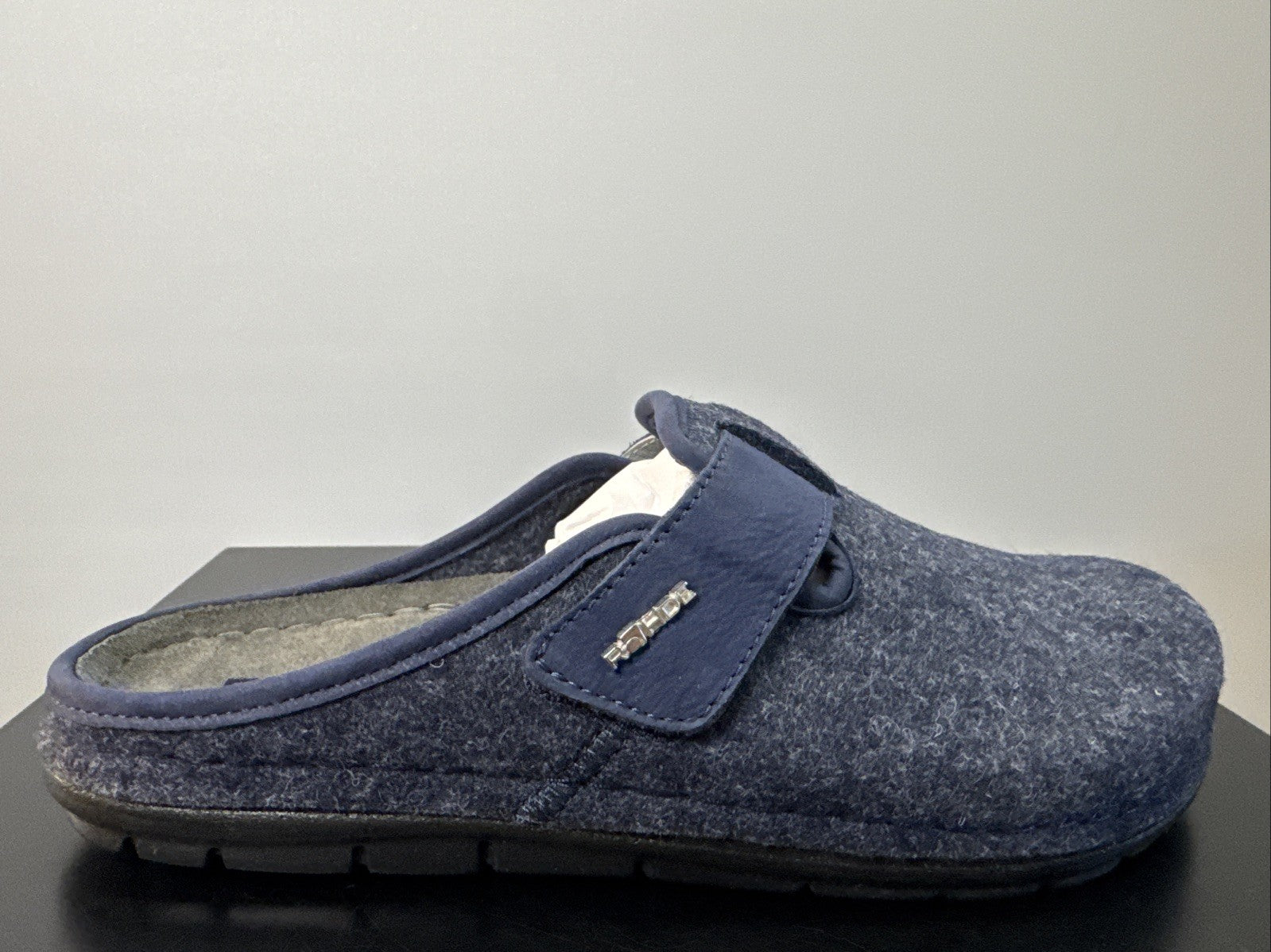 Rohde Herren Filz Pantolette Gr. 42 Ocean Pantoffel Weite G 6741