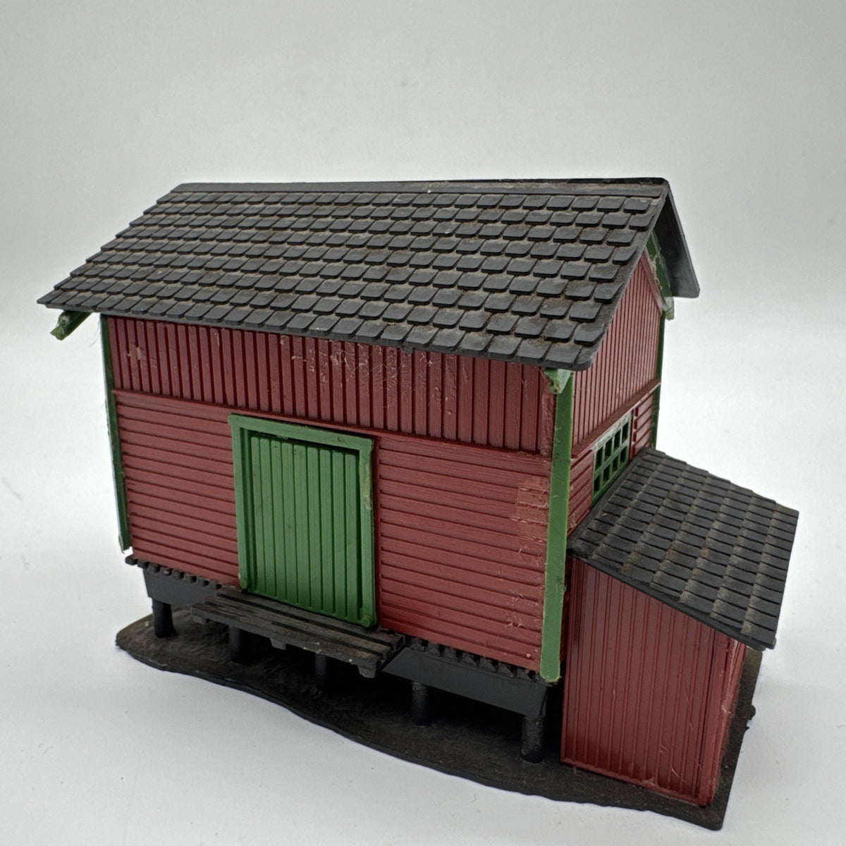 HELJAN 1760 H0 FRACHTSCHUPPEN fertig gebaut SAMMLER VINTAGE MODELLBAHN  #738