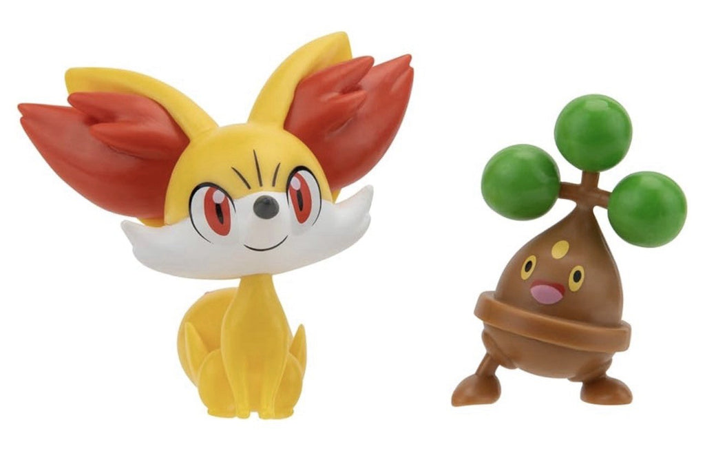 Pokémon Battle Figur First Partner Set Figuren 2er-Pack Fynx & Mobai 5 cm