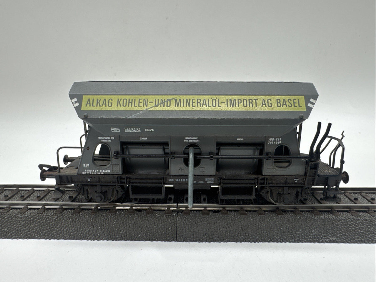 Fleischmann H0 Selbstentladewagen Güterwagen 5511 ALKAG #660