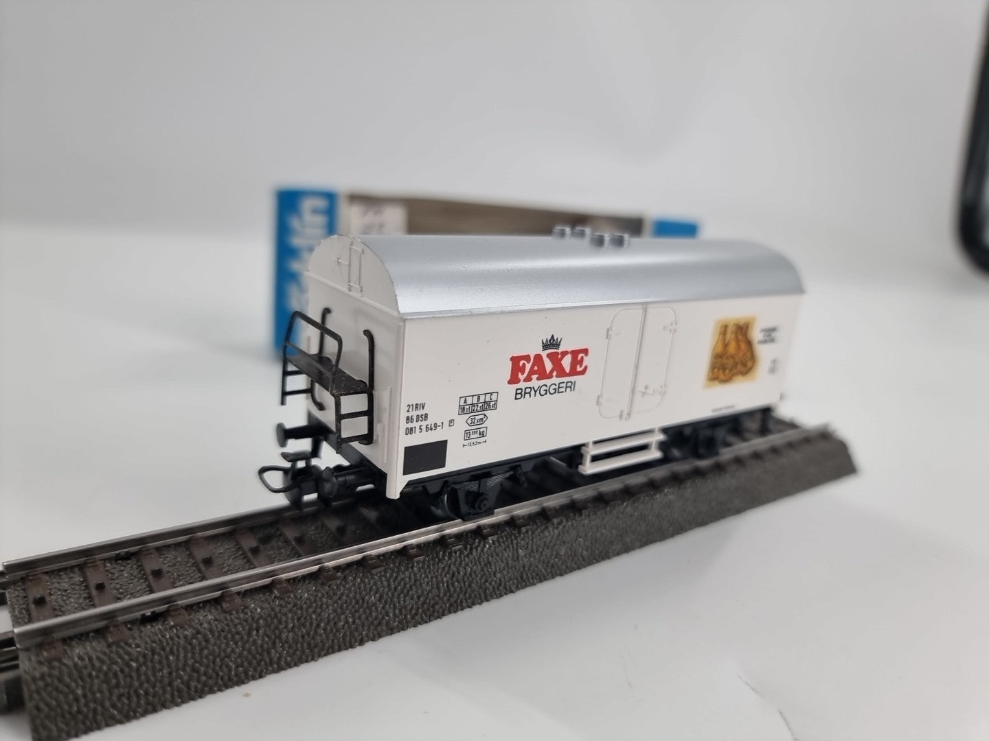 Märklin 4565 Bierwagen „Faxe Bryggeri“ In OVP