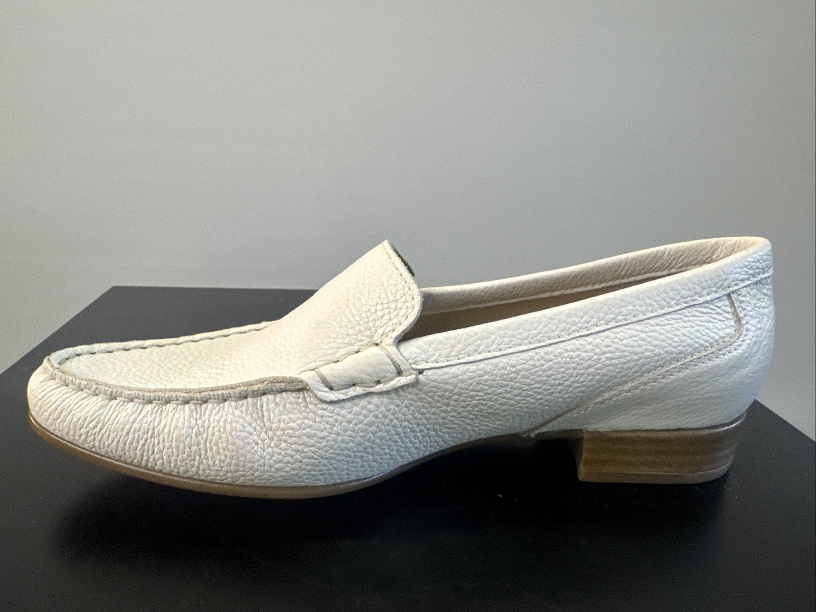 Jenny By Ara Damen Slipper Gr. 4,5 Leder Weiß 