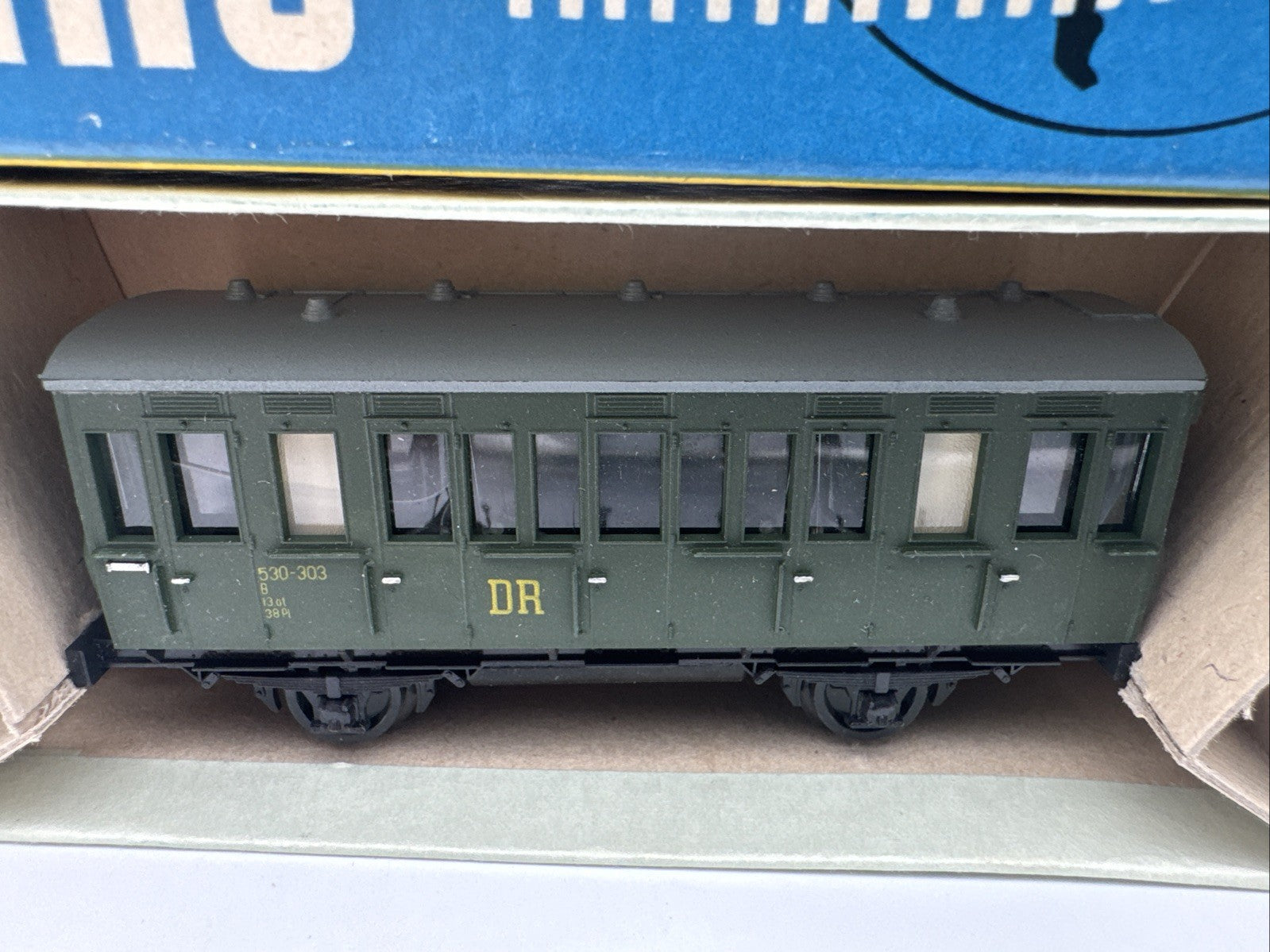 Piko H0 Nebenbahn-Personenwagen, Ep. III, ME 315-01 108/1035, DR, 2-achsig, OVP
