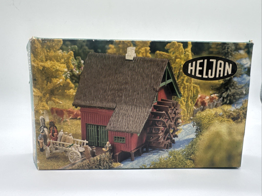 Heljan 1771 Wassermühle -Neu - HO H0 1:87 - 9,4 x 8,2 x 8 cm