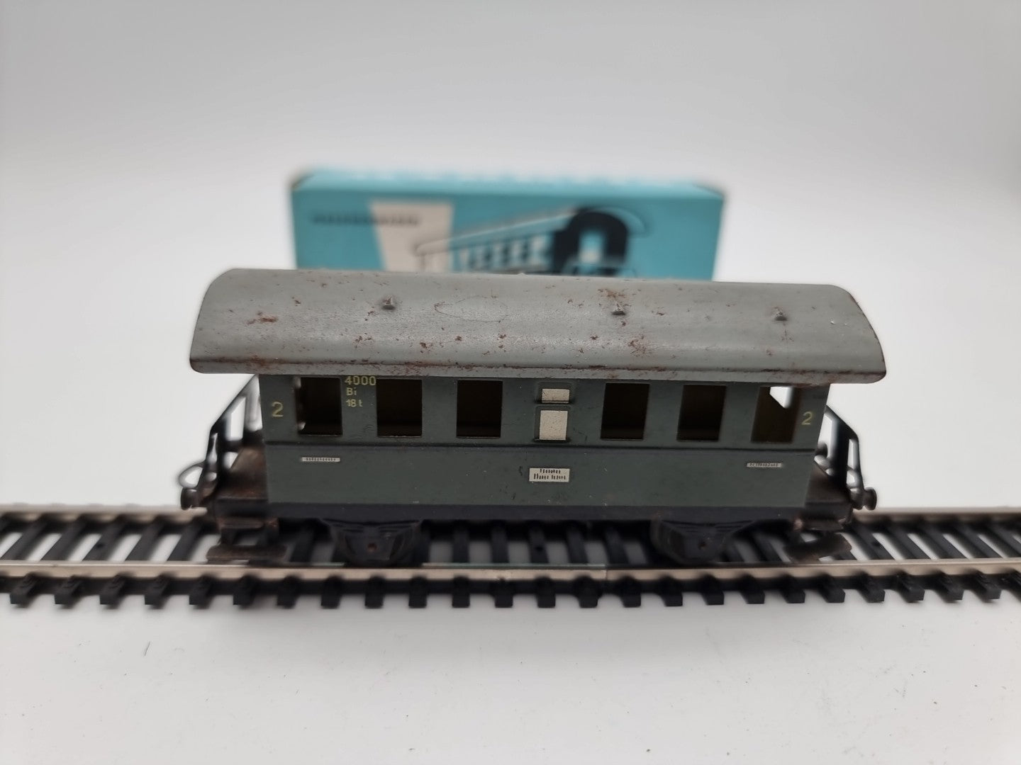 Märklin H0 4000 Donnerbüchse Personenwagen 2. Klasse in OVP 