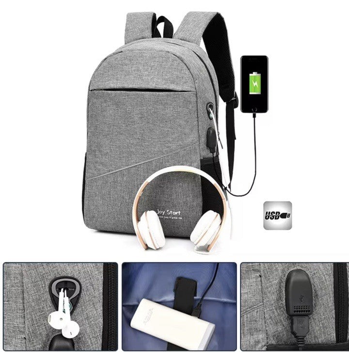Rucksack Set 3 Tlg USB Joy Start Reisetasche