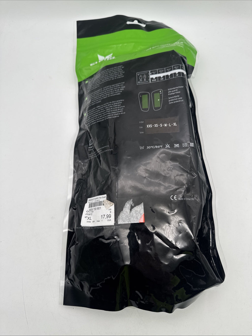 Erima Schienbeinschone Gr. XL Fußball Shin Guard