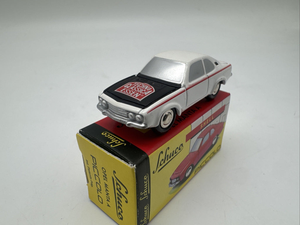 Schuco Piccolo Opel Manta A Techno Classica 2004 weiß/schwarz 1:90 in OVP #19