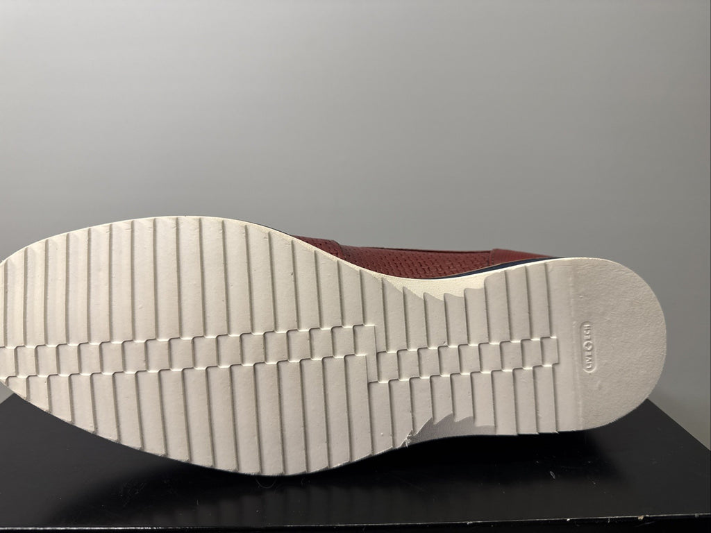 Quintero-701  by SIOUX  Herren Derbys Schnürschuh Rosso Rot  Gr. 41,5