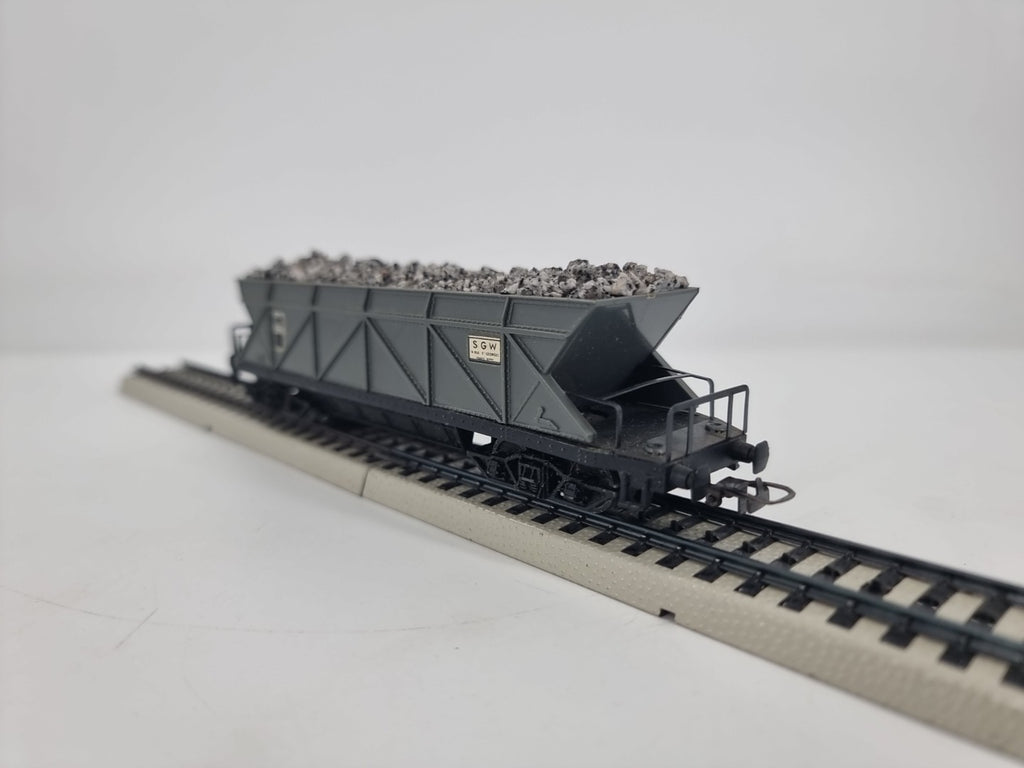 Hornby AcHO 725 SNCF - Vagone Tramoggia SGW a Carrelli - Meccano France - HO