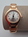 Damen Armbanduhr JG Quartz – Roségold – Edelstahlarmband – Elegant