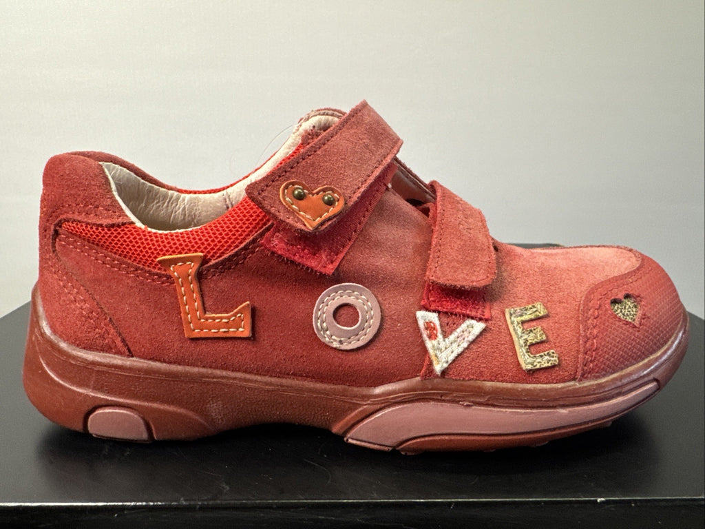 Ricosta Mädchen Schuh Gr. 32 Halbschuh Leder Klettverschluss
