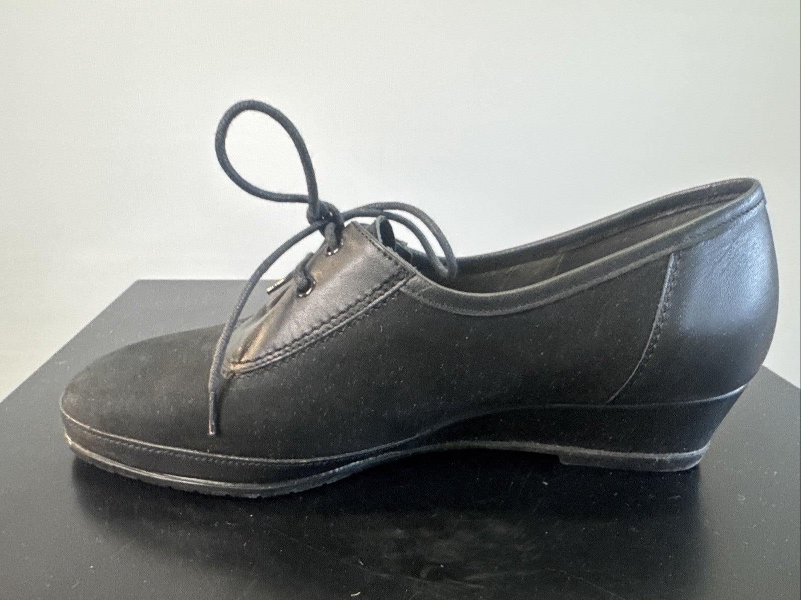 Kranich Halbschuh Gr. 4 Damen Leder